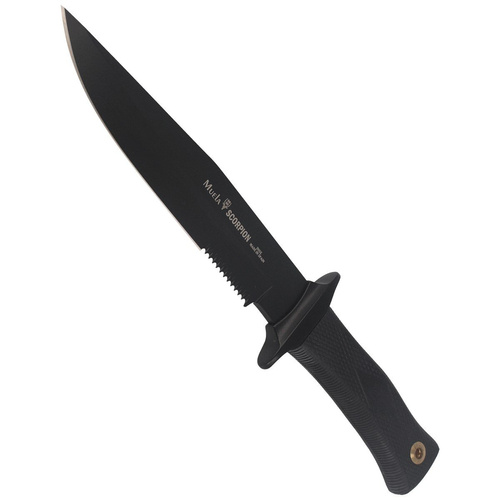 Muela - Taktisches Messer Gummigriff 180mm - SCORPION-18N