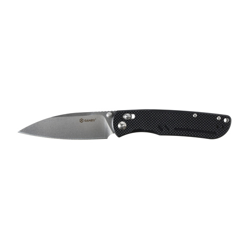 Ganzo - Klappmesser Firebird 771 - Drop Point - D2 - G10 - Schwarz - G771-BK
