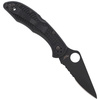 Spyderco - Delica® 4 FRN Schwarz / Schwarz Klinge Messer - C11PSBBK