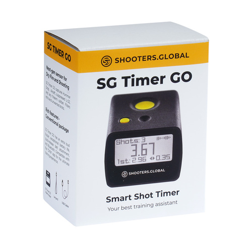 Shooters Global - Schuss-Analysator SG Timer GO - USB-C - Bluetooth