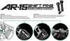 Strike Industries - Shift Pins für AR-15 - Schwarz - SI-AR15-SHIFT-BK