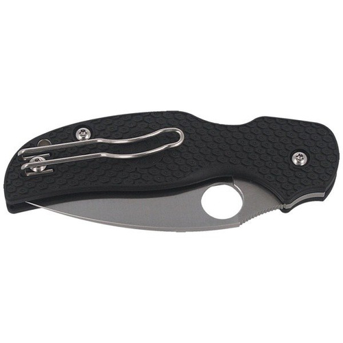 Spyderco - Sage 5 Lightweight Plain Klappmesser - C123PBK