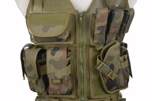 GFC Tactical - Taktische Weste KAM-39 - Polnisches Woodland - GFT-18-011415