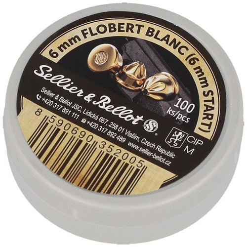 Sellier & Bellot - 6mm Flobert Blanc Munition - V352007