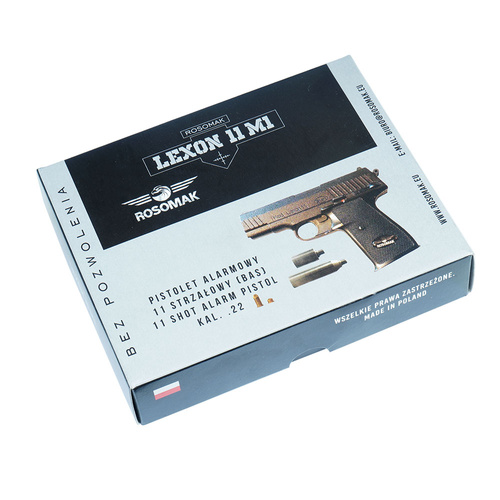 Rosomak - Starterpistole mod. LEXON 11 M1 - 11-schüssig - 6 mm Lang / 6 mm Kurz - Schwarz