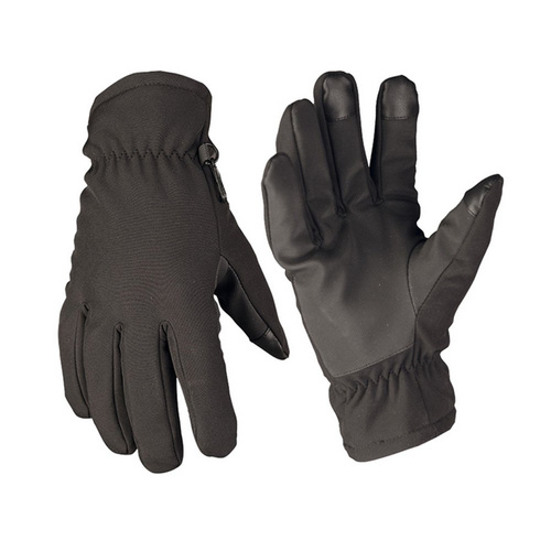 Mil-Tec - Softshell Thinsulate™ Winterhandschuhe - Czarny - 12521302