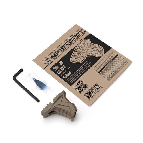 Strike Industries - Griff Mini Handstop CMS - M-LOK - FDE - SI-AR-CMS-MHS-FDE