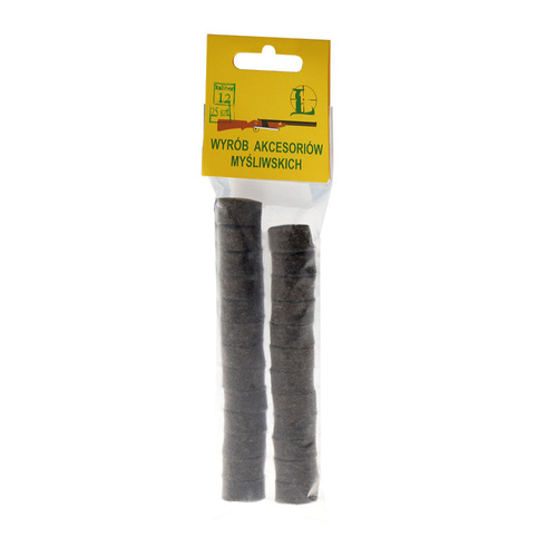 Łuszczek - Filzabstreifer für Schrotflinte - 12GA - 25 Stück - 4-003 - 12