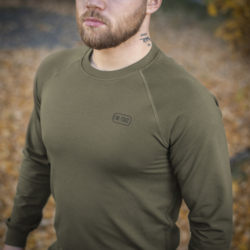 M-Tac - Raglan-Sweatshirt Athlete - Baumwolle - Dark Olive - 20455048