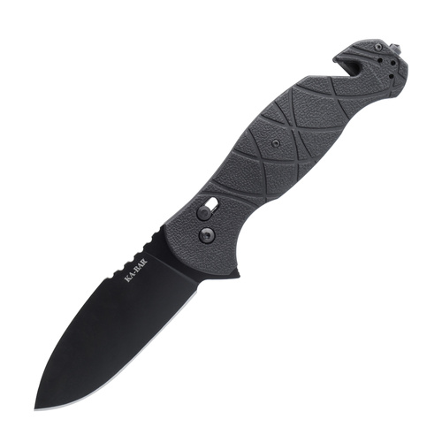 Ka-Bar - Klappbares Rettungsmesser Coytu Folder 3.5" - AUS 8A - Schwarz - 3085 - EDC-Messer