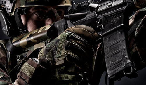 Mechanix - M-Pact Tactisches Handschuhe - Woodland - MPT-77