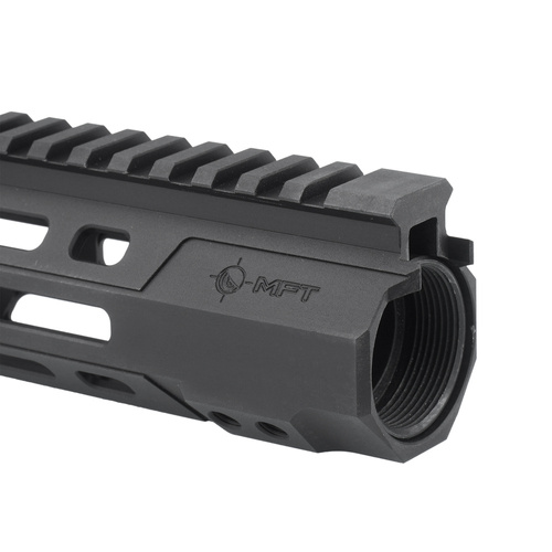 MFT - EXD Free Float M-LOK Rail System AR15 Karabiner Handschutz - 10'' - Aluminium - Schwarz - TMEXD-MHG-10-BL