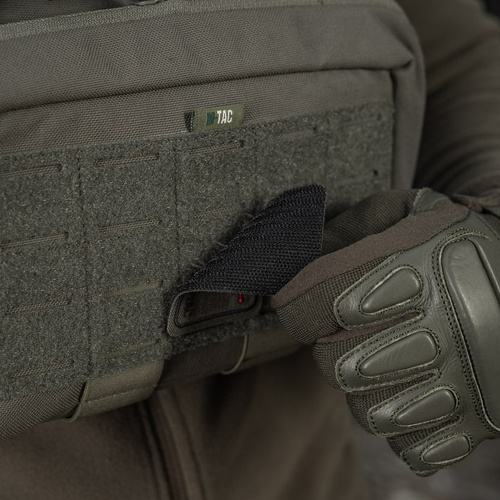 M-Tac - Gesticktes Moralabzeichen Karte Helm des Terrors - Ranger Grün - 51392023