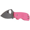 Spyderco - Squeak Lightweight Pink PlainEdge Messer - C154PPN
