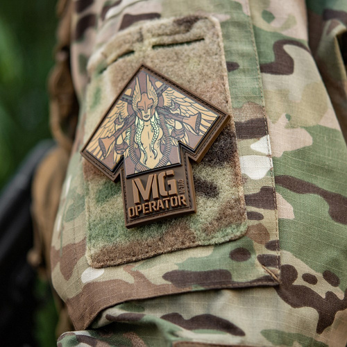 M-Tac – MG Operator Patch – PVC – Bedruckt – Coyote – 51348105