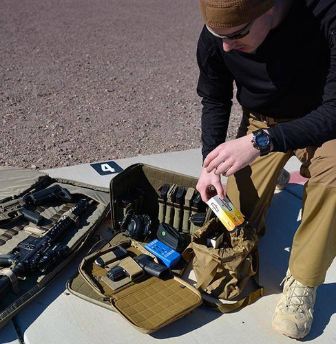 Helikon - Bereich Schießen Tasche Range - Cordura - MultiCam Black - TB-RGB-CD-0C01A