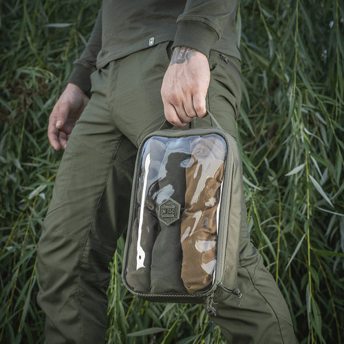 M-Tac - Transparenter Organizer Tool Elite Large Gen.II - Cordura - Nylon - Schwarz - 10147802-L