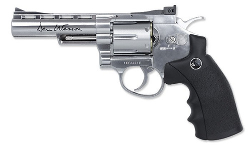 ASG - Dan Wesson 4'' Revolver Replik - Silber - 16181