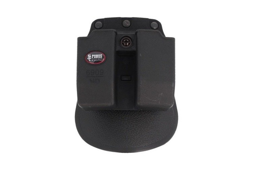 Fobus - Doppelmagazintasche für Walther, CZ, S&W 9mm, .40 - Drehbares Paddel - 6909ND RT