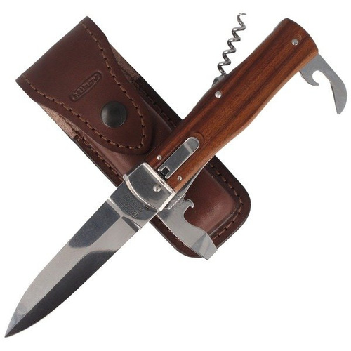Mikov - Automatisches Federmesser Predator Wood mit 4 Klingen - 241-ND-4/KP