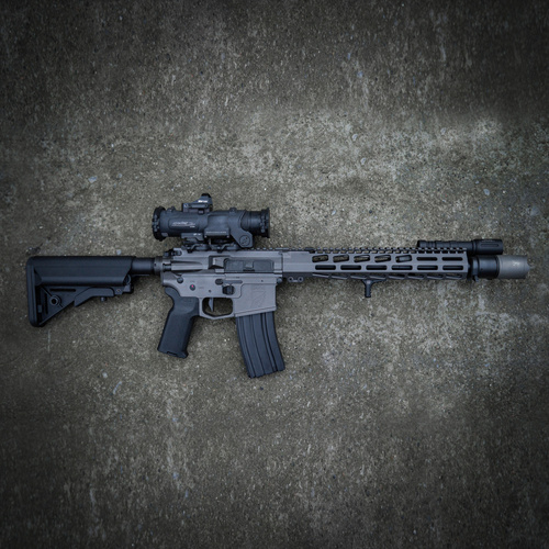 FTCS - Vorderhandgriff Handstop M-LOK - Eloxiert - Schwarz - Nr. 27