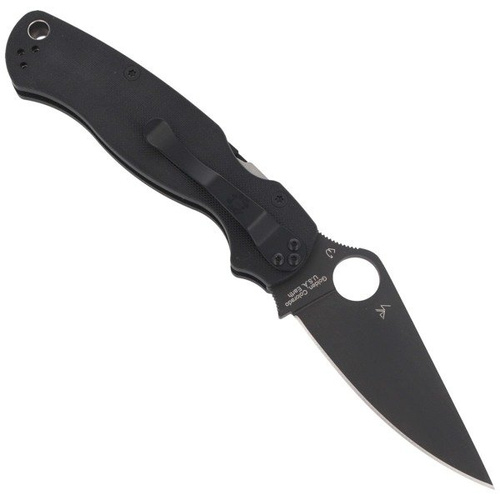 Spyderco - Para Military™ 2 G-10 Schwarz/Schwarz Klinge Messer - C81GPBK2