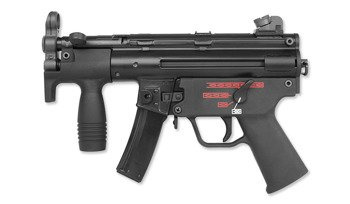 WE - ASG GBB Replica des MP5K Apache-SMG - Schwarz - WET-02-007134
