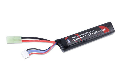 ASG - Akku AEG - LiPo - 11,1V - 900 mAh - 15C - [1] - 19014