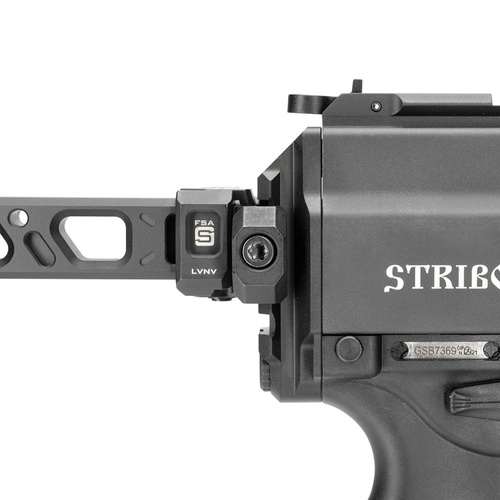 Strike Industries - Adapter Rückplatte Picatinny für Stribog SP-9 Strike - Schwarz - SI-SP9-PSA-BK