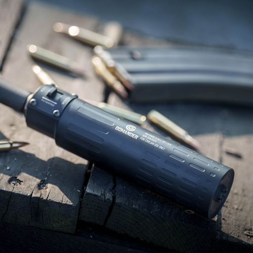 Gomander - Gewehr Schalldämpfer Tactinox QD L - 5.56 mm - M26x1.5 - Schwarz - TB0.9650