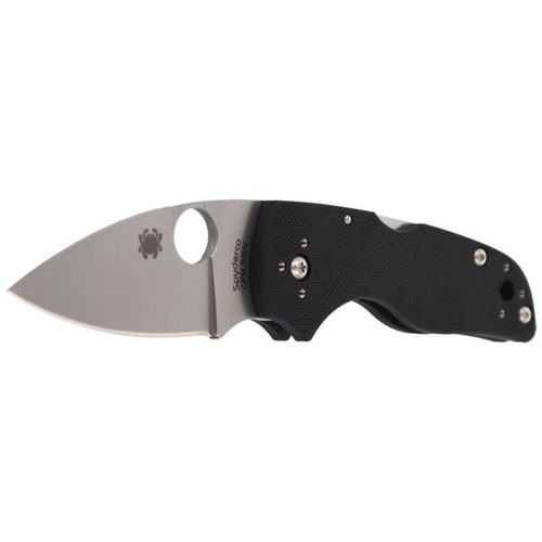 Spyderco - Lil' Native® G-10 Schwarz Mid Back Lock Messer - C230MBGP