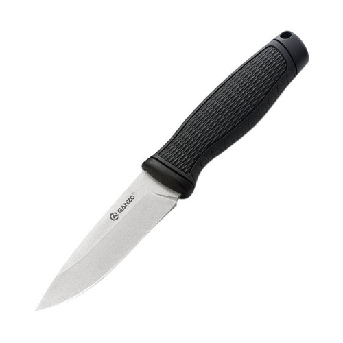 Ganzo - Survival-Messer - 8Cr14 - Schwarz - G806-BK