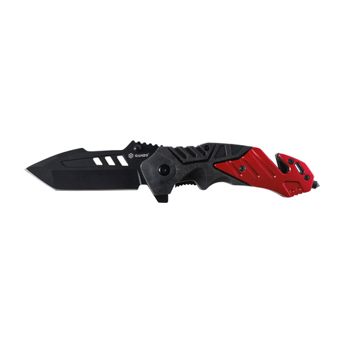 Ganzo - Rettungsmesser G629-RD - 8Cr14MoV - Rot - G629-RD