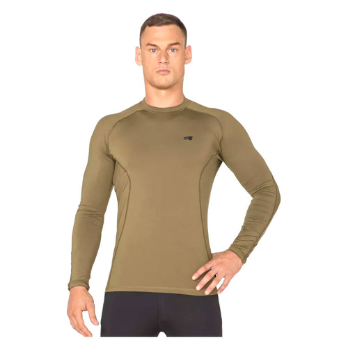 Rough Radical - Fury Army LS Thermohemd - Langarm - Khaki