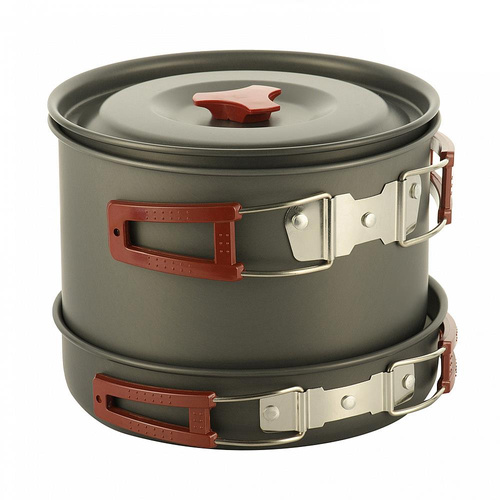 M-Tac - Camping Kochgeschirr für 4-5 Personen - Grün - MTC-DM-FM-217