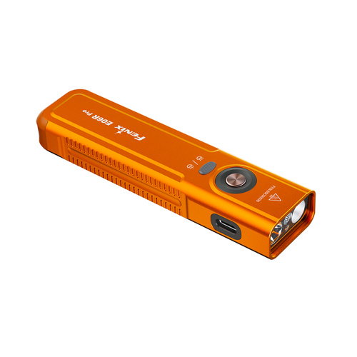 Fenix - Schlüsselanhänger-Taschenlampe E06R Pro - 1600 lm - USB-C - UV/Laser - Orange - E06R.15112
