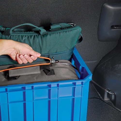 Nite Ize - Seilspanner CamJam Ring mit Gurtbandschlinge 18" - Groß - Schwarz - CJRWL-09-R3