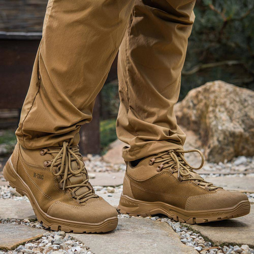 M-Tac - Patrol R Taktische Stiefel - Leder - Coyote - 30203905