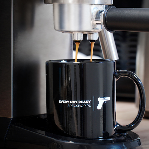 SpecShop.pl - Keramischer Becher - 300 ml - Schwarz