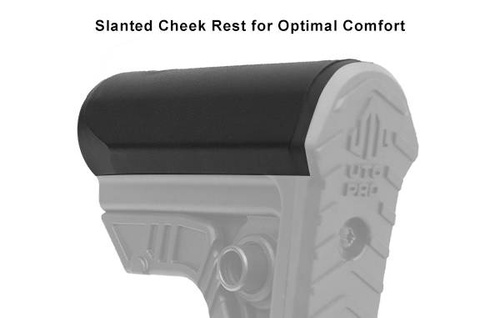 UTG - Hinterschaft für AR 15 Pro Ops Ready S4 - Mil-Spec - Mit Wangenauflage - Schwarz - RBUS4BMS