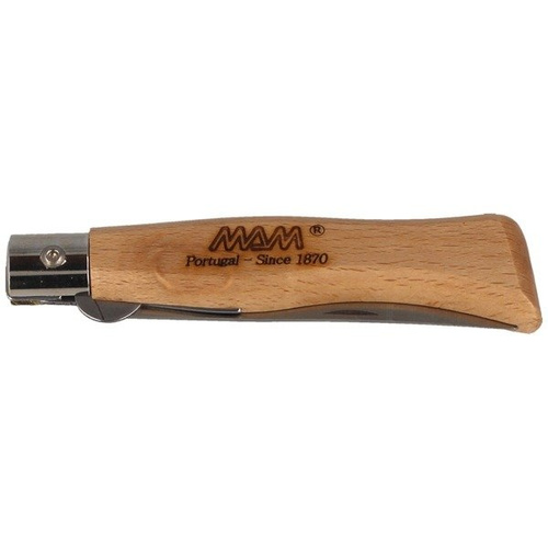 MAM - Douro Taschenmesser mit Klingenarretierung - Helles Buchenholz 75mm - 2006-LW