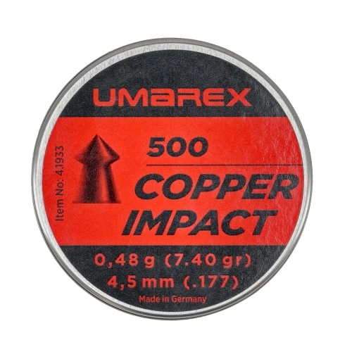 Walther - Luftgewehrkugeln Diabolo Walter Copper Impact - 4,5 mm - 500 Stück - 4.1933