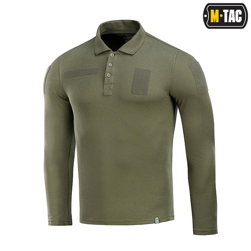 M-Tac - Taktisches Poloshirt mit langen Ärmeln - Army Olive - 80021062
