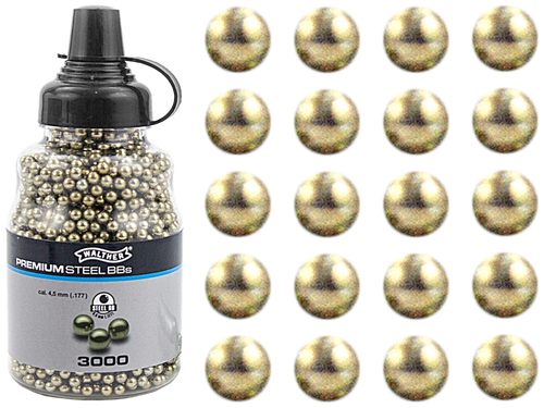 Walther - Premium BB Pellets - 4,5 mm - 3000 Stk. - 4.1670