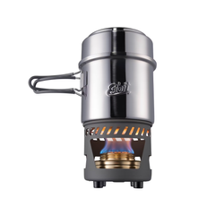 Esbit - Travel Spirituskochset mit zwei Töpfen - 985 ml - Silber - CS985ST