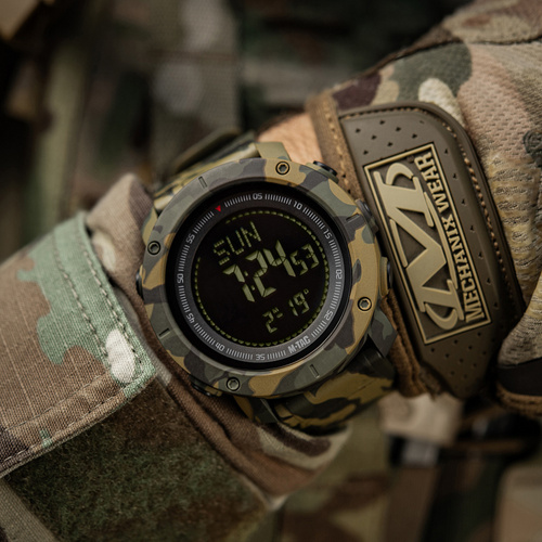 M-Tac - Taktische Uhr mit Kompass 2095 - Camo - 50009030