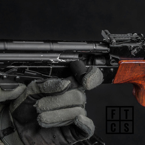 FTCS - Wiederladegriffkappe AK NRP 2.0 - AK Plattform - Eloxiert - Schwarz - Nr.10