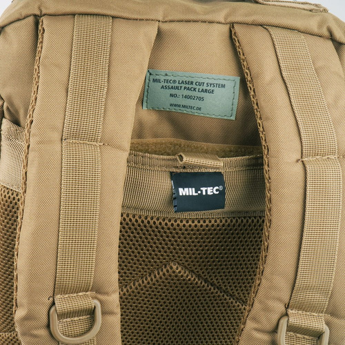 Mil-Tec - große Angriff Pack Laserschnitt - Coyote Tan - 14002705