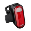 Fenix - Wiederaufladbare Fahrrad-Taschenlampe LED USB-C - Rot - 400 mAh - BC05R V2.0