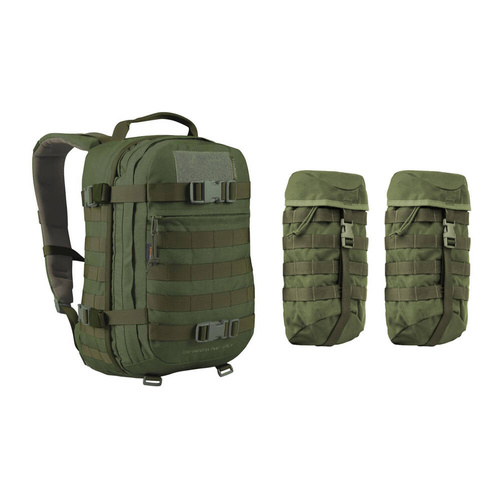 WISPORT - Sparrow 20 II Rucksack mit zwei Seitentaschen - 20 + 10 l - Olivgrün